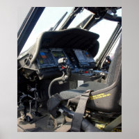 Military Helicopter Cockpit
