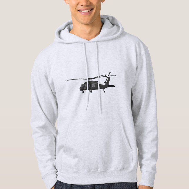 Military Helicopter Hoodie (Front)