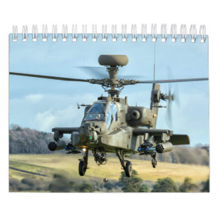Military Helicopters Calendar