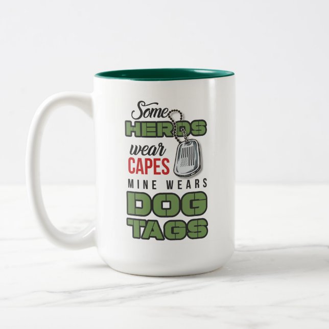 Military Hero Coffee Mug (Left)