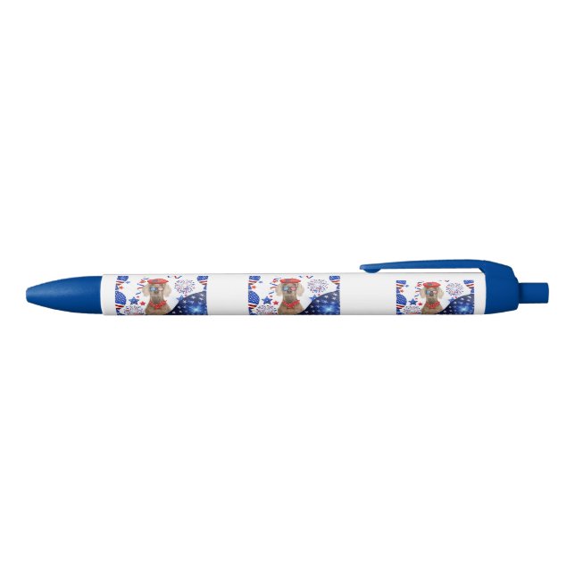 Military Hero Weimaraner Writing Pen (Top)