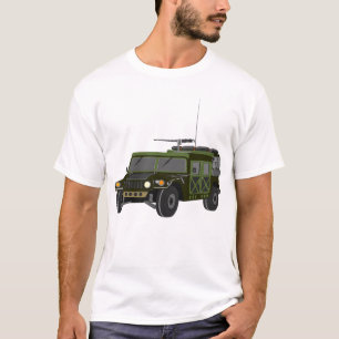 Military Humvee Off-Road Tactical Vehicle T-Shirt