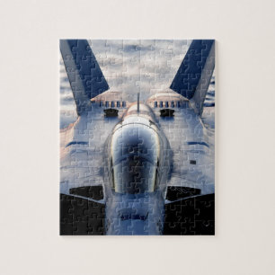 Military jet jigsaw puzzle