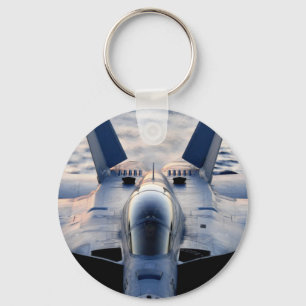 Military jet key ring