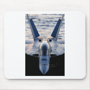 Military jet mouse mat