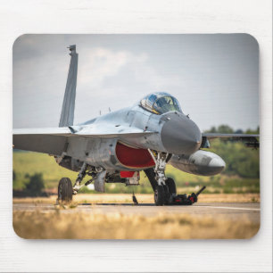 Military jet mouse mat