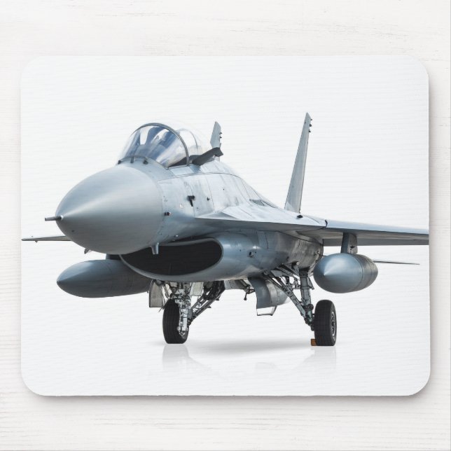 Military jet  mouse mat (Front)
