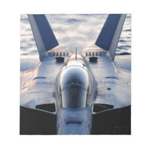 Military jet notepad