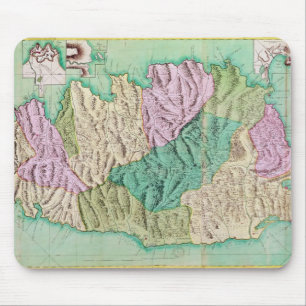 Military map of Corsica, 1768 Mouse Mat