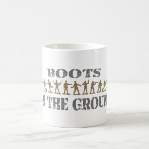 Military Men - Boots on the Ground Coffee Mug