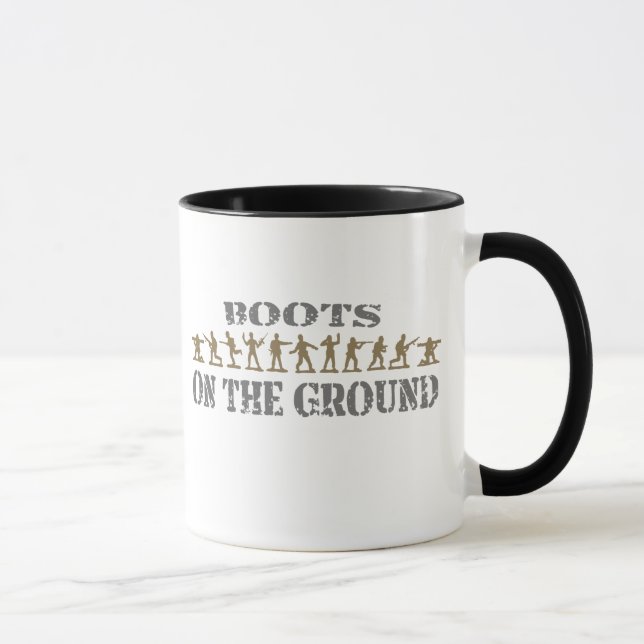 Military Men - Boots on the Ground Mug (Right)