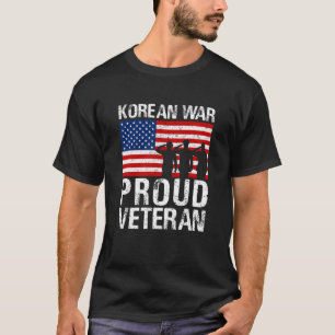 Military Men Women Proud Korean War Veteran T-Shirt