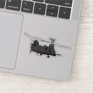 Military MH-47 Chinook Helicopter