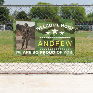 Military Military Welcome Home Banner –Army Nation