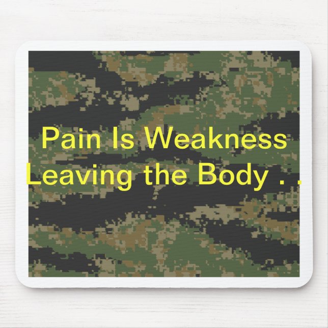 Military Mouse Mat (Front)