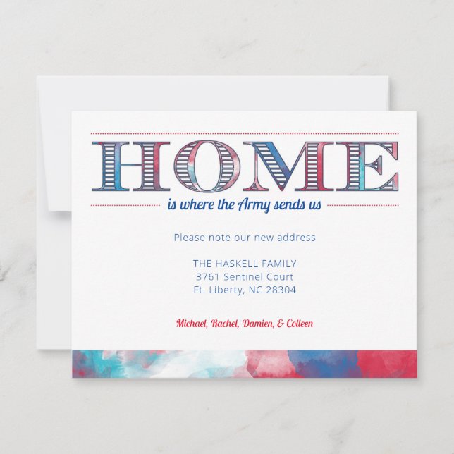 Military Move Announcement (Front)