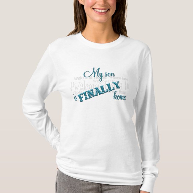 Military Mum-Homecoming shirt (Front)