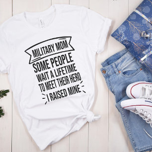 Military Mum some people wait a lifetime to meet Tri-Blend Shirt