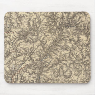Military Operations of the Atlanta Campaign 2 Mouse Mat