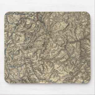 Military Operations of the Atlanta Campaign 3 Mouse Mat