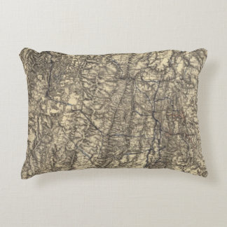 Military Operations of the Atlanta Campaign Decorative Cushion
