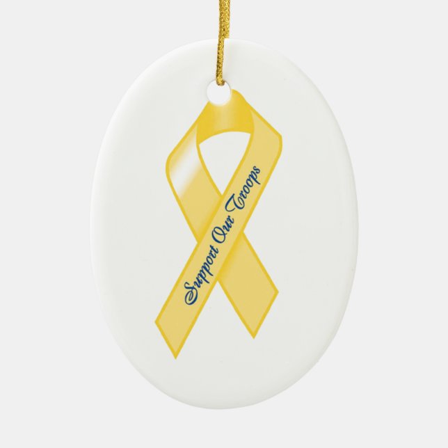 Military Ornamanet Ceramic Tree Decoration (Front)