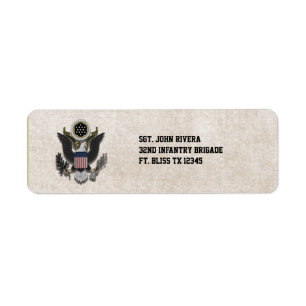 Military Patriotic Eagle Logo Seal