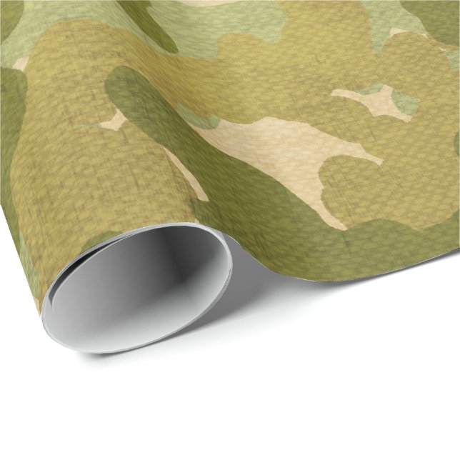 Military pattern wrapping paper (Roll Corner)