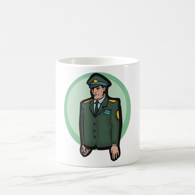 Military Person Coffee Mug (Creator Uploaded)