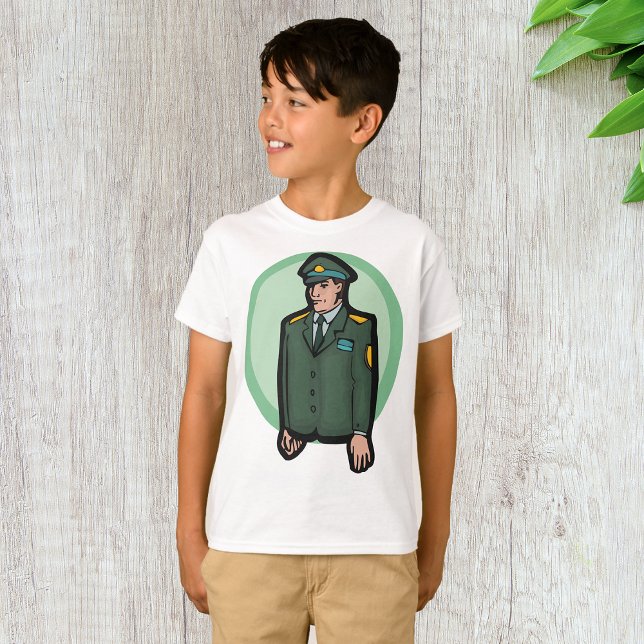 Military Person T-Shirt (Creator Uploaded)