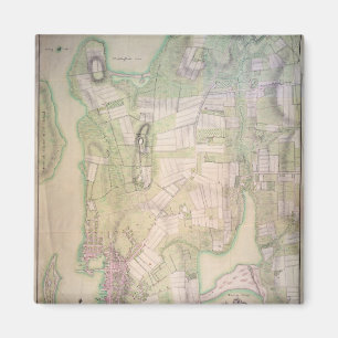 Military plan of Newport, 1777 Magnet