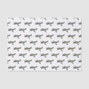 Military plane cartoon illustration tissue paper
