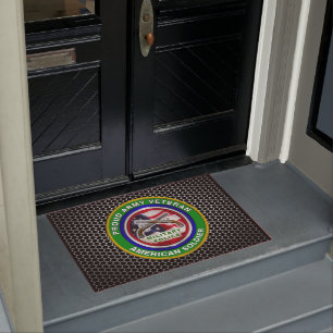 Military Police Corps Veteran Doormat