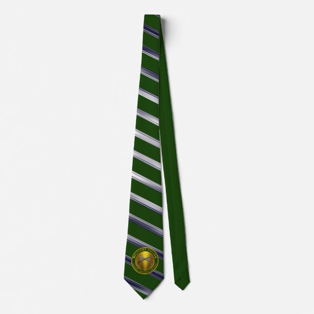 Military Police Corps Veteran Neck Tie (Front)