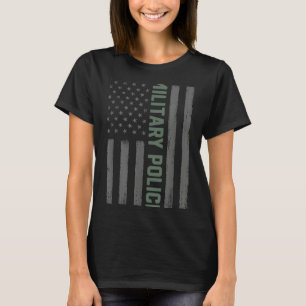 Military Police Shirt American Flag _ Proud Usa Ve