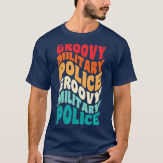Military Police Vintage Retro 60s 70s 80s Vibes T-Shirt