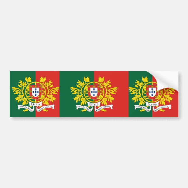 Military Portugal, Portugal Bumper Sticker (Front)