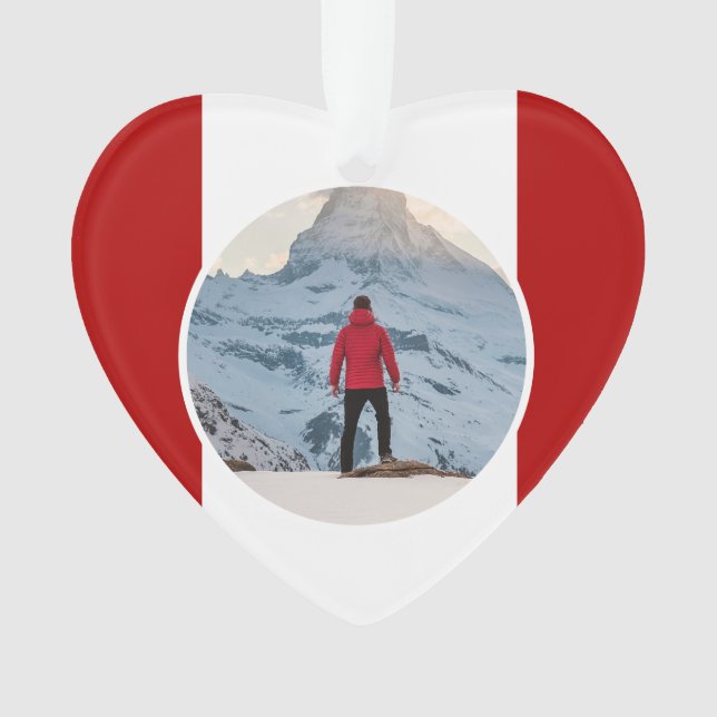 Military Prayer with Photo Ornament (Front)