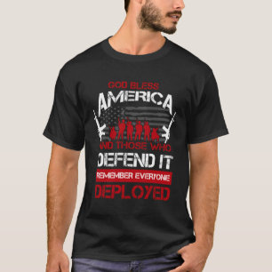 Military Remember Everyone Deployed T-Shirt