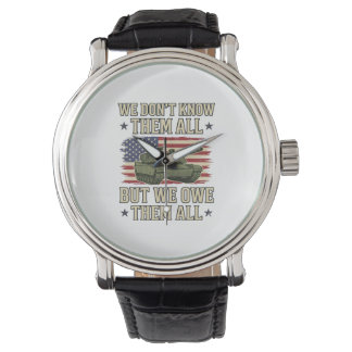 Military Remembrance Tank Patriotic Shirt Design_1 Watch