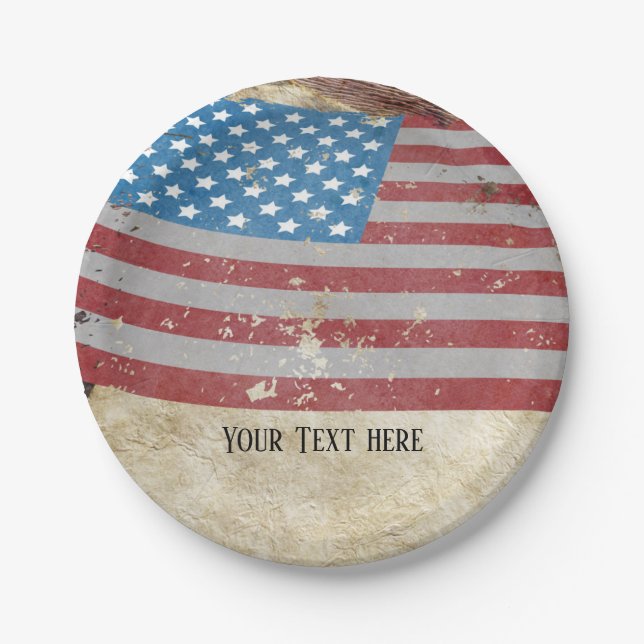 Military Retirement, Army,  retirement party Paper Plate (Front)