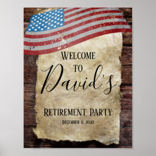 Military Retirement, Army, welcome sign