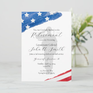 Military Retirement Invitation