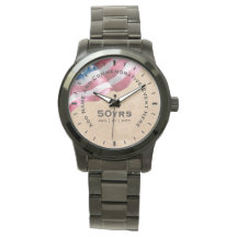 Military Retirement Us Flag Commemorative Keepsake