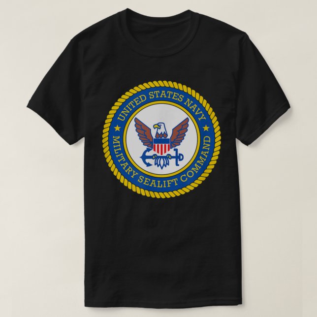 Military Sealift Command (MSC)  T-Shirt (Design Front)