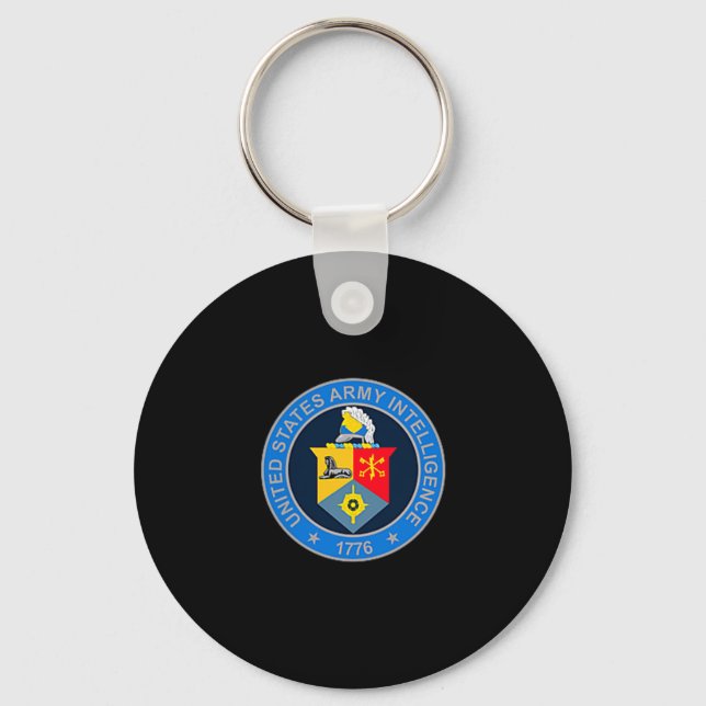 Military Security Agency Intelligence Corps Vetera Key Ring (Front)