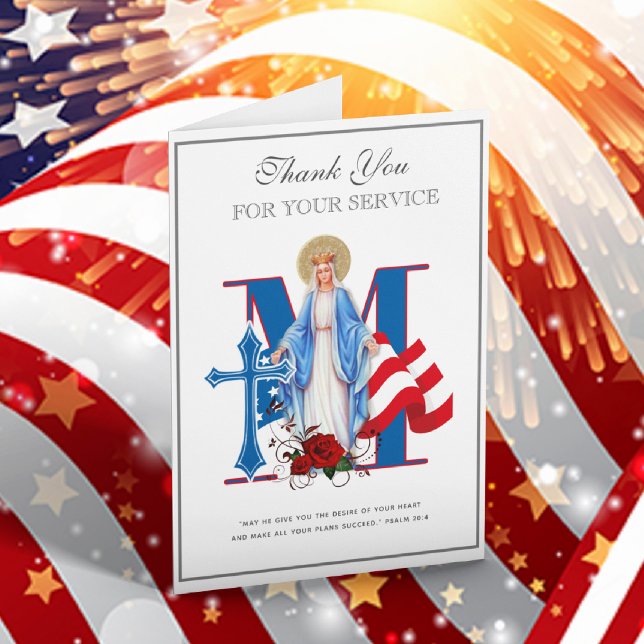 Military Service Religious Appreciation Scripture Card (Creator Uploaded)