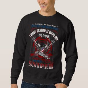Military Sniper Sharpshooter Sweatshirt