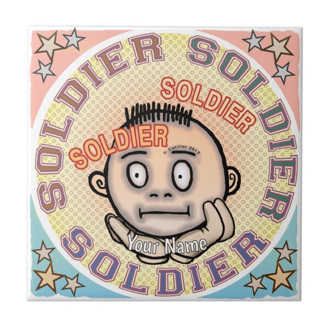 Military Soldier tile (Front)