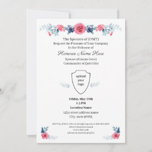 Military Spouse Welcome Invitation Download